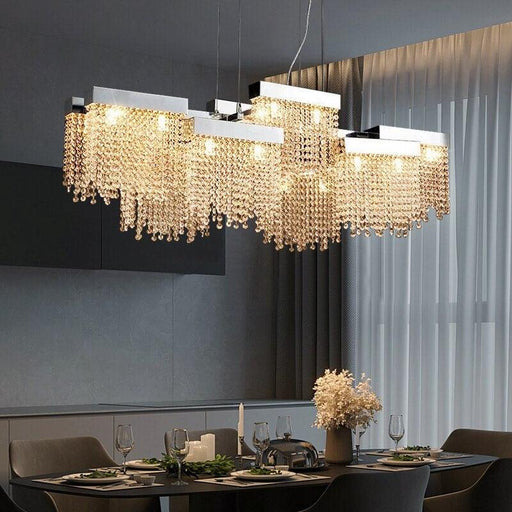 Alleri Crystal Dining Room Chandelier-DWHOME
