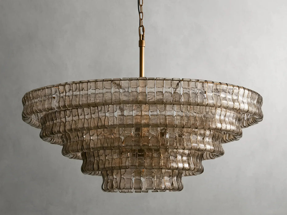 Ghiaccio Round Chandelier 36''48''-DWHOME