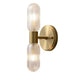 Palermo 12" Brass Wall Light Sconce - DWHOME