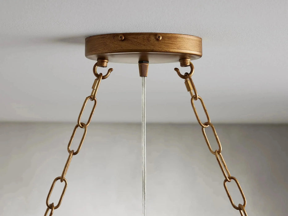Aubrey Oval Chandelier-DWHOME