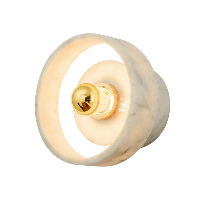 Moonshade Natural Marble Wall Light Fixture - DWHOME