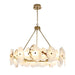 Natural Marble Modern Chandelier-DWHOME