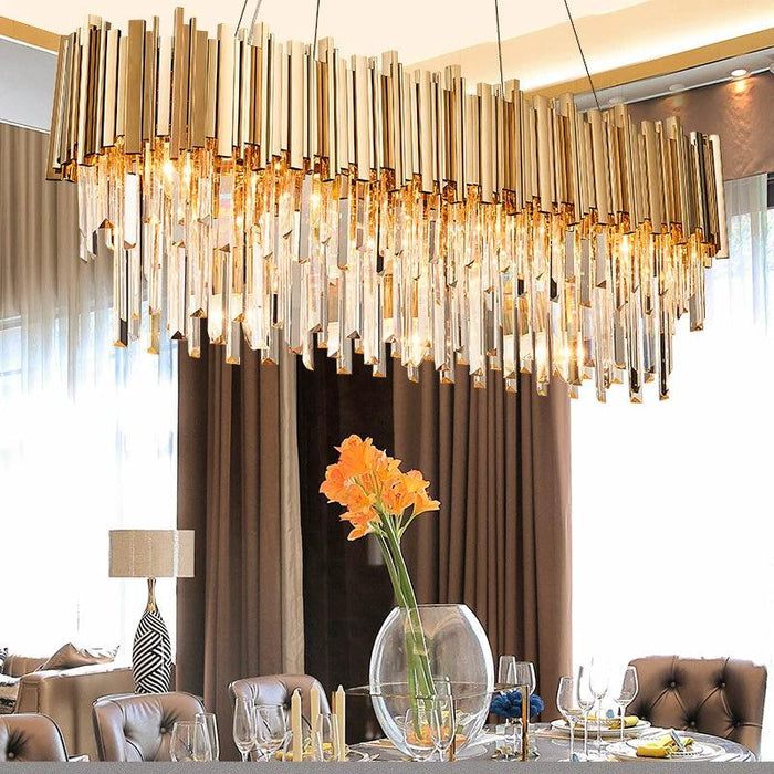 Gio Crystal Dining Room Chandelier - DWHOME