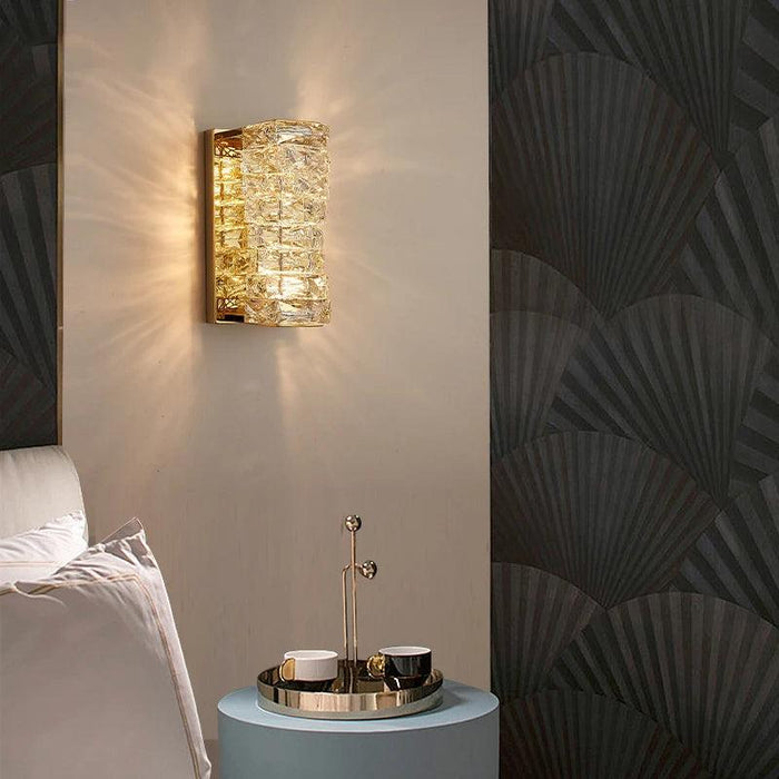 Bacci Crystal Wall Sconces - DWHOME