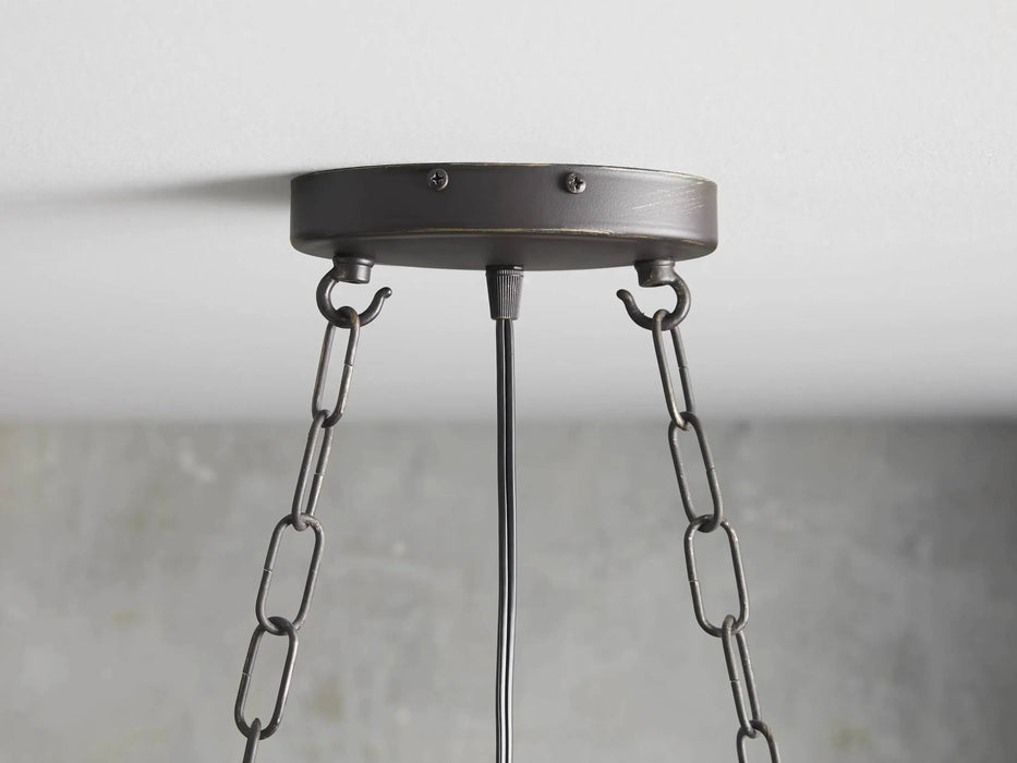 La Cage Oval Chandelier 5-Light-DWHOME