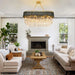 Verano Crystal Dining Room Light Fixture - DWHOME