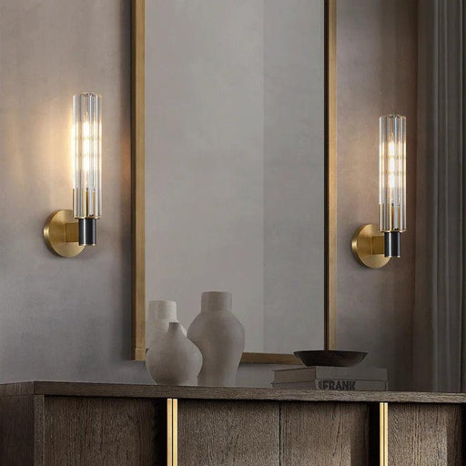 Palermo Retro Brass Wall Sconce-DWHOME