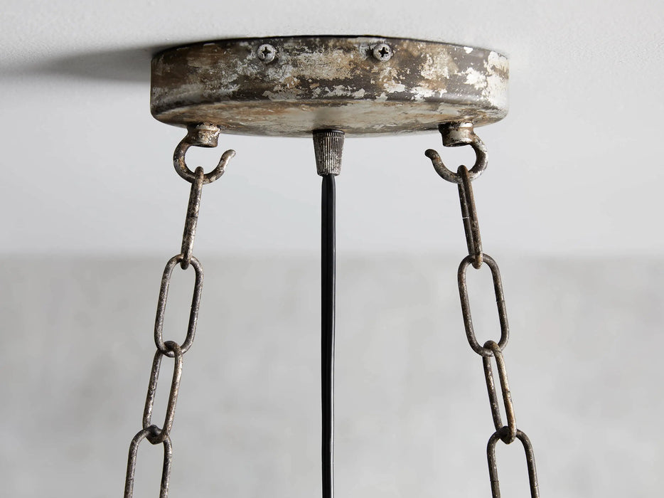 La Cage Rectangular Chandelier 7 Light