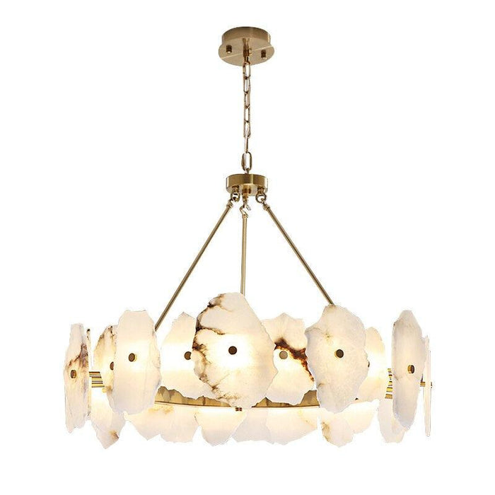 Natural Marble Modern Chandelier-DWHOME
