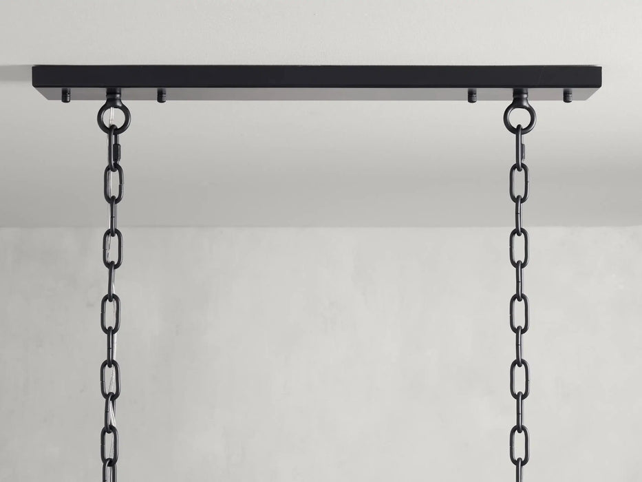 Amaya Rectangular Chandelier 12/16 Light-DWHOME