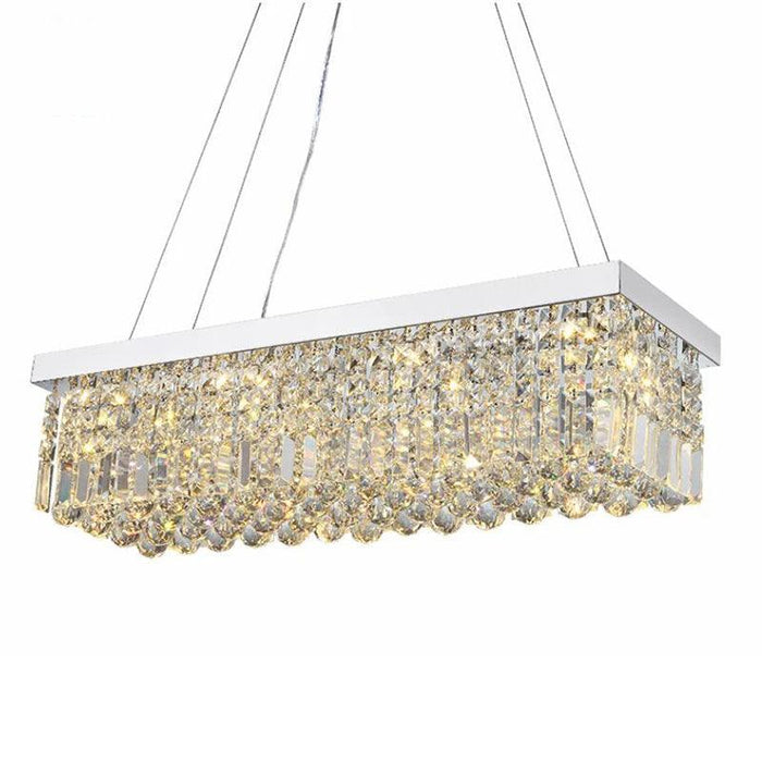Crystal Kitchen Rectangle Chandelier 47" - DWHOME