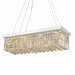 Crystal Kitchen Rectangle Chandelier 47" - DWHOME