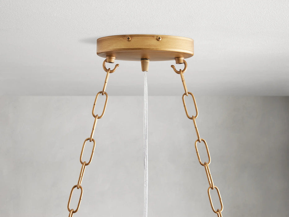 Fiore Oval Chandelier 62''74''-DWHOME