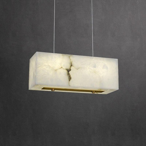 Natural Marble Dining Room Chandelier-DWHOME