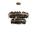 Nera 2-Tier Modern Chandelier-DWHOME