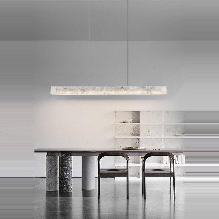 60" Natural Marble Dining Room Chandelier - DWHOME