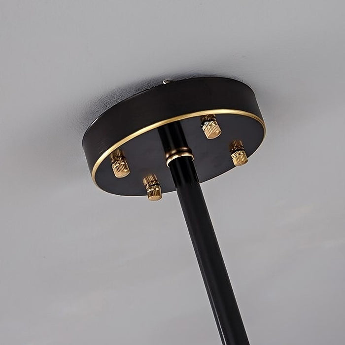 Diamante Crystal Branch Chandelier, Black-DWHOME