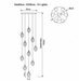 Diamante Crystal Pendant Chandelier - DWHOME