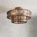 Riviera Flush Mount Chandelier-DWHOME