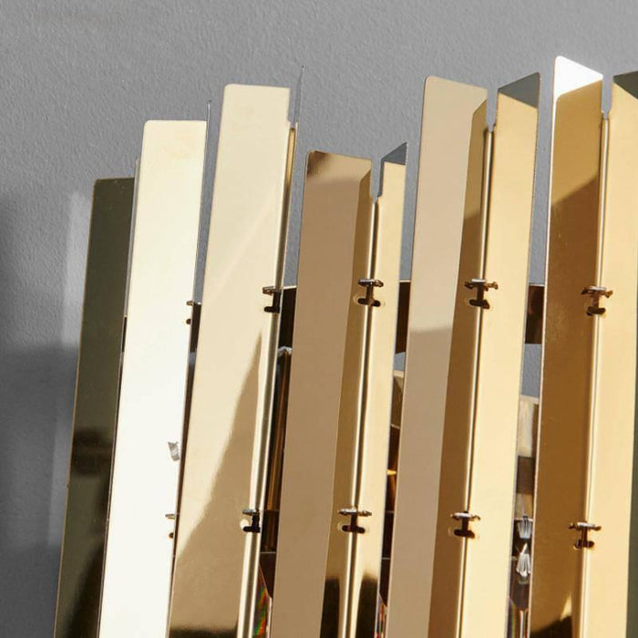 Legance Gold Plated Crystal Wall Sconce - DWHOME