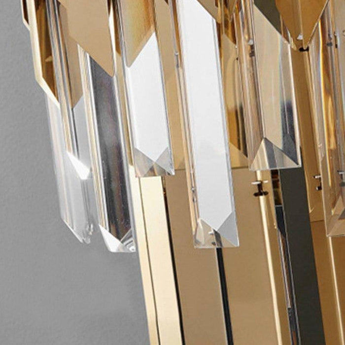 Legance Gold Plated Crystal Wall Sconce - DWHOME