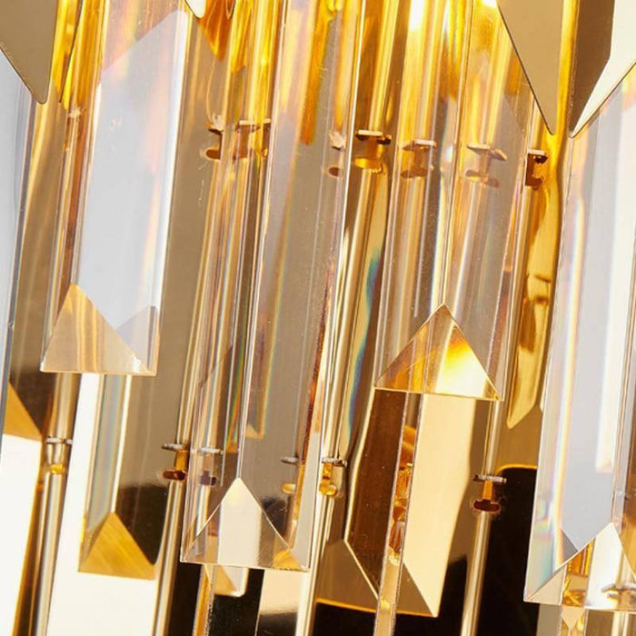 Legance Gold Plated Crystal Wall Sconce - DWHOME