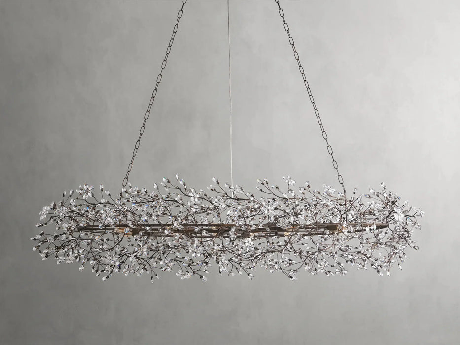 Fiore Oval Chandelier 62''74''-DWHOME