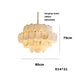 Moonshade Natural Marble Modern Chandelier-DWHOME