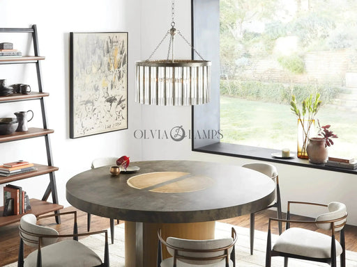 Andalucia Round Chandelier 24''35"-DWHOME