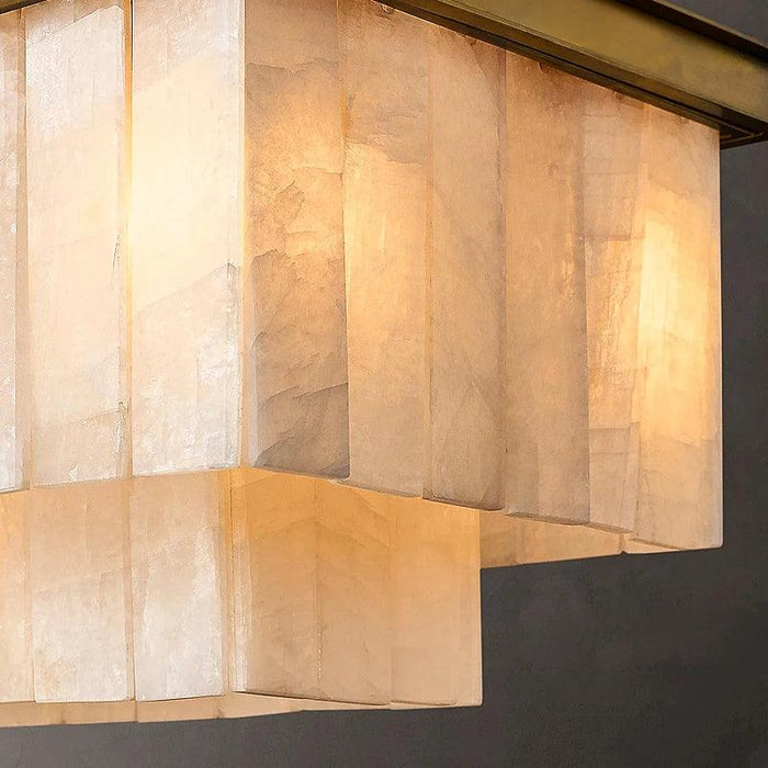 Natural Marble Dining Room Chandelier-DWHOME