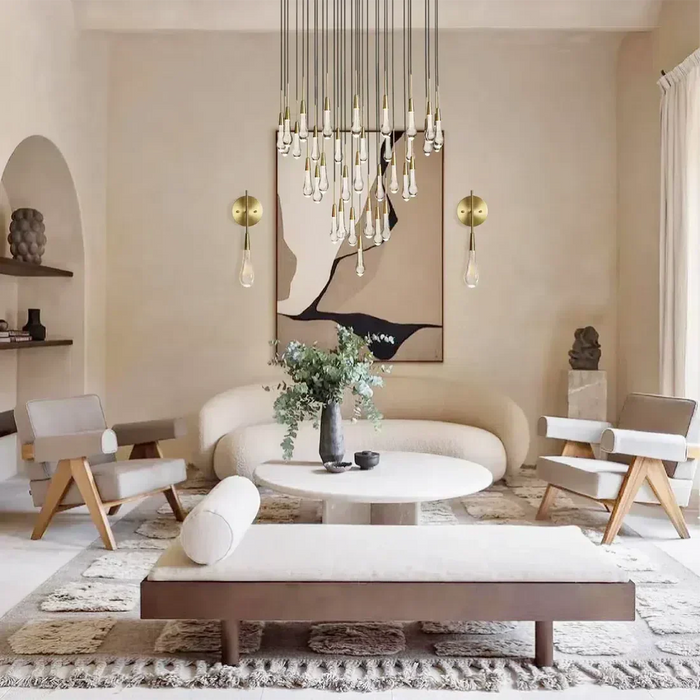 Soltaire Round Chandelier 17" 24" 36“ 58“-DWHOME