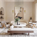 Soltaire Round Chandelier 17" 24" 36“ 58“-DWHOME