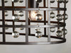 La Cage Oval Chandelier 5-Light-DWHOME