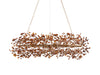 Fiore Oval Chandelier 62''74''-DWHOME