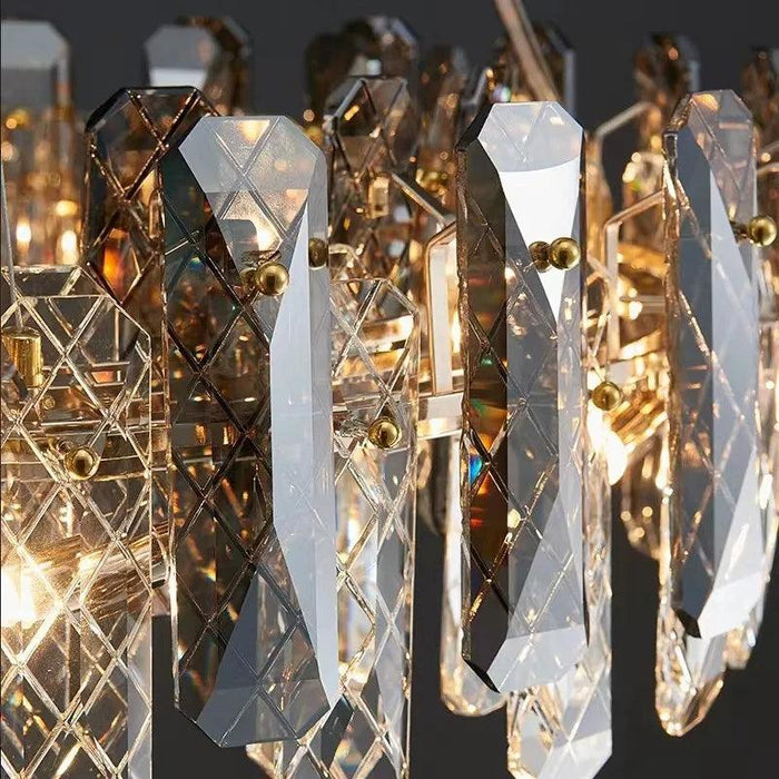 Lazzo Crystal Ceiling Chandelier-DWHOME