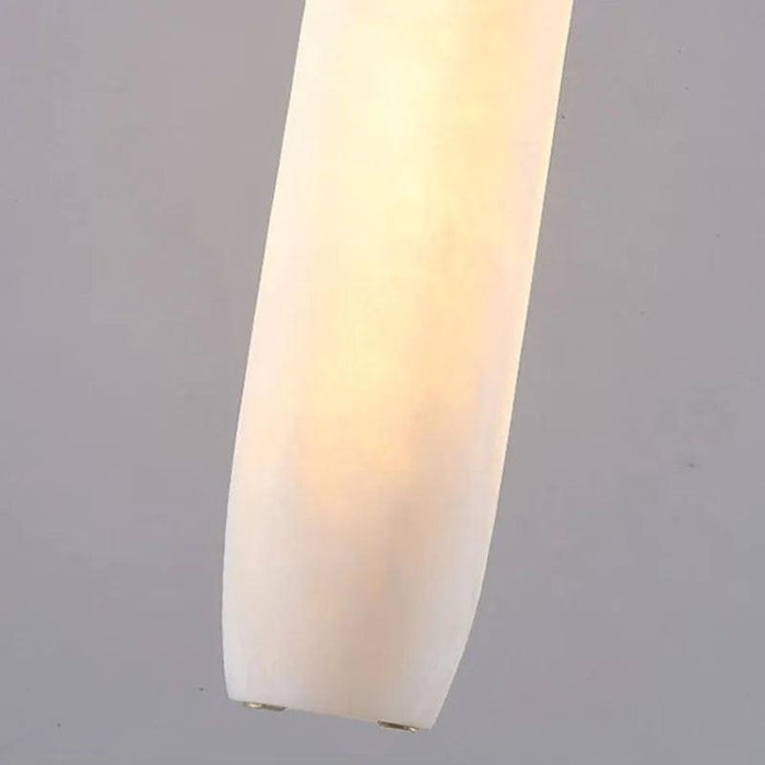 Moonshade Natural Marble Pendant Wall Sconce - DWHOME
