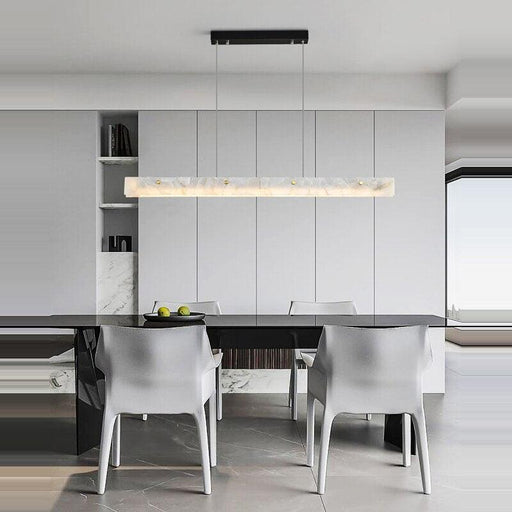 60" Natural Marble Dining Room Chandelier - DWHOME