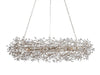 Fiore Oval Chandelier 62''74''-DWHOME