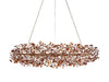 Fiore Oval Chandelier 62''74''-DWHOME