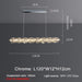 60" Bacci Modern Crystal Dining Room Chandelier - DWHOME