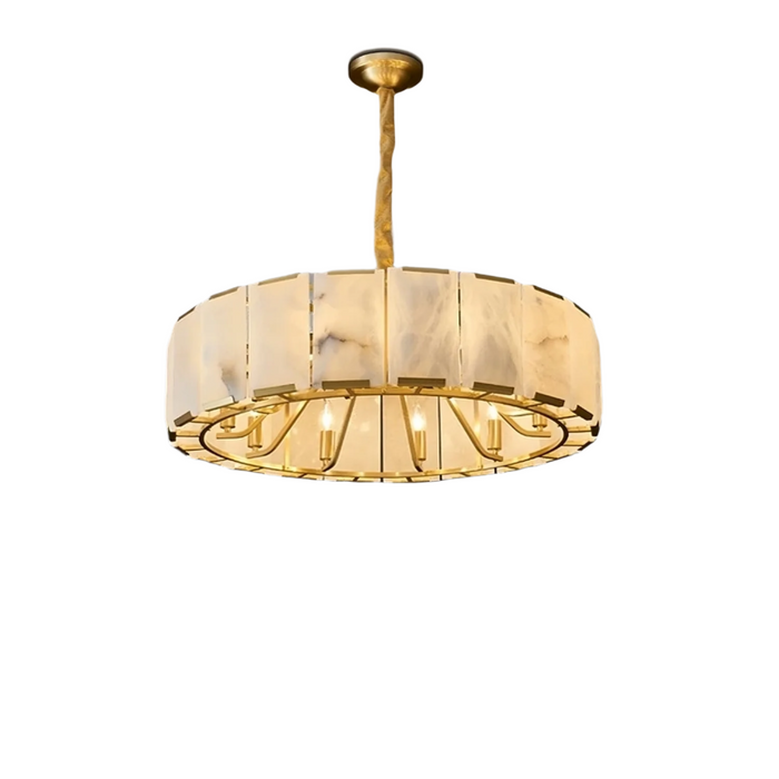 Natural Marble Ceiling Chandelier-DWHOME