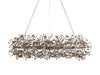 Fiore Oval Chandelier 62''74''-DWHOME