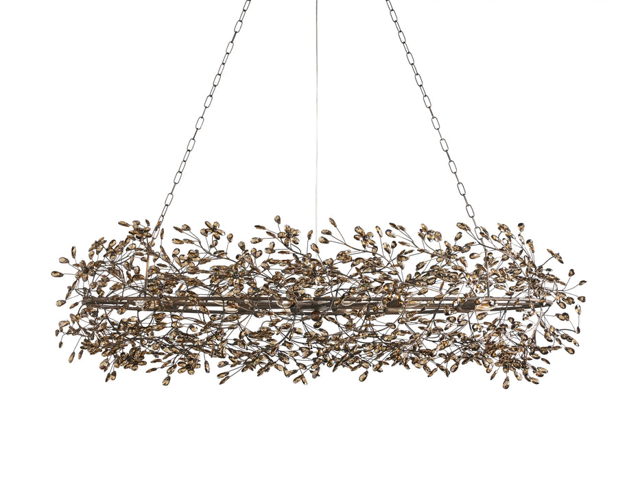Fiore Oval Chandelier 62''74''-DWHOME