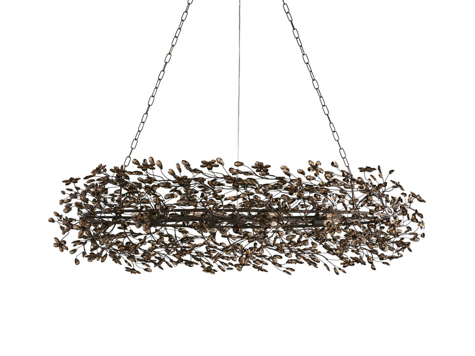 Fiore Oval Chandelier 62''74''-DWHOME