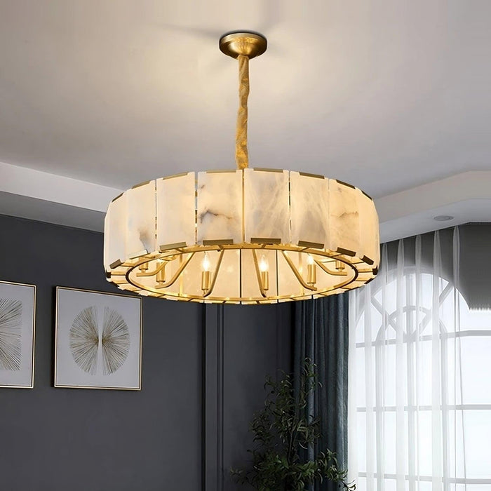 Natural Marble Contemporary Chandelier - DWHOME