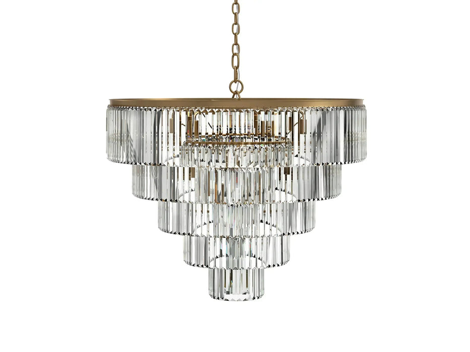 Leyland Tiered Round Chandelier-DWHOME
