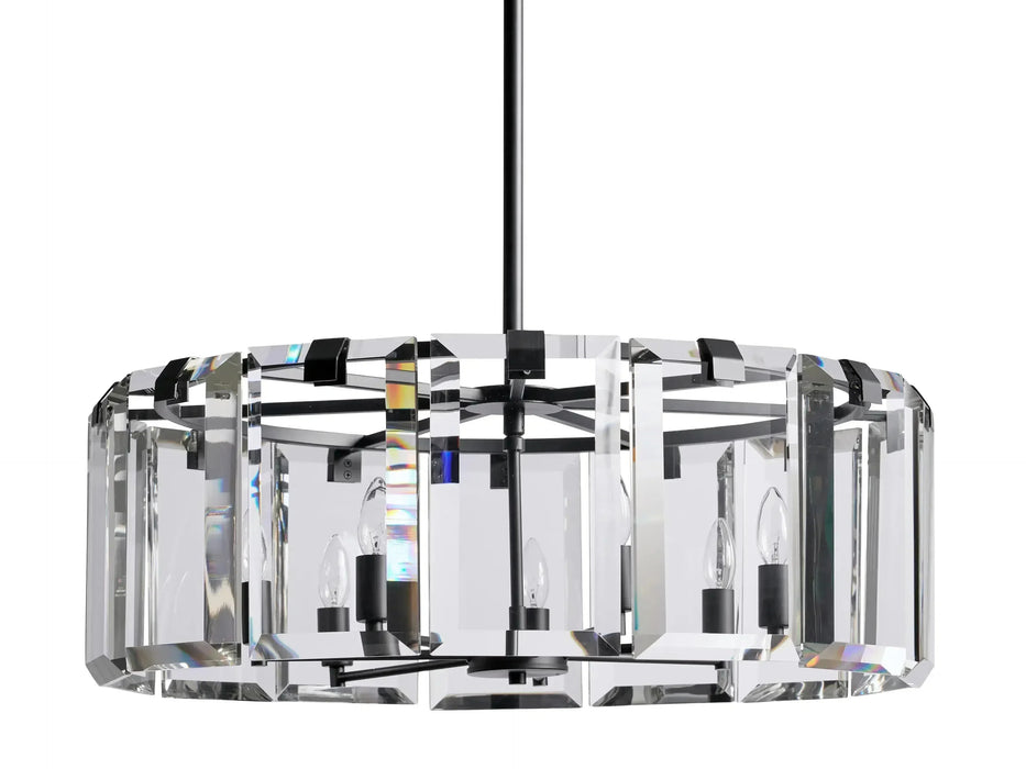 Amaya Round Chandelier 5/7 Light-DWHOME