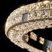 Bacci 2-Tier Crystal Ceiling Chandelier-DWHOME