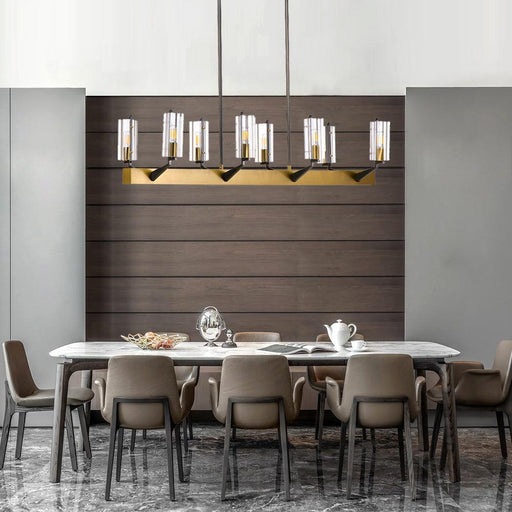 Villa Collection 8-Light Dining Room Chandelier-DWHOME