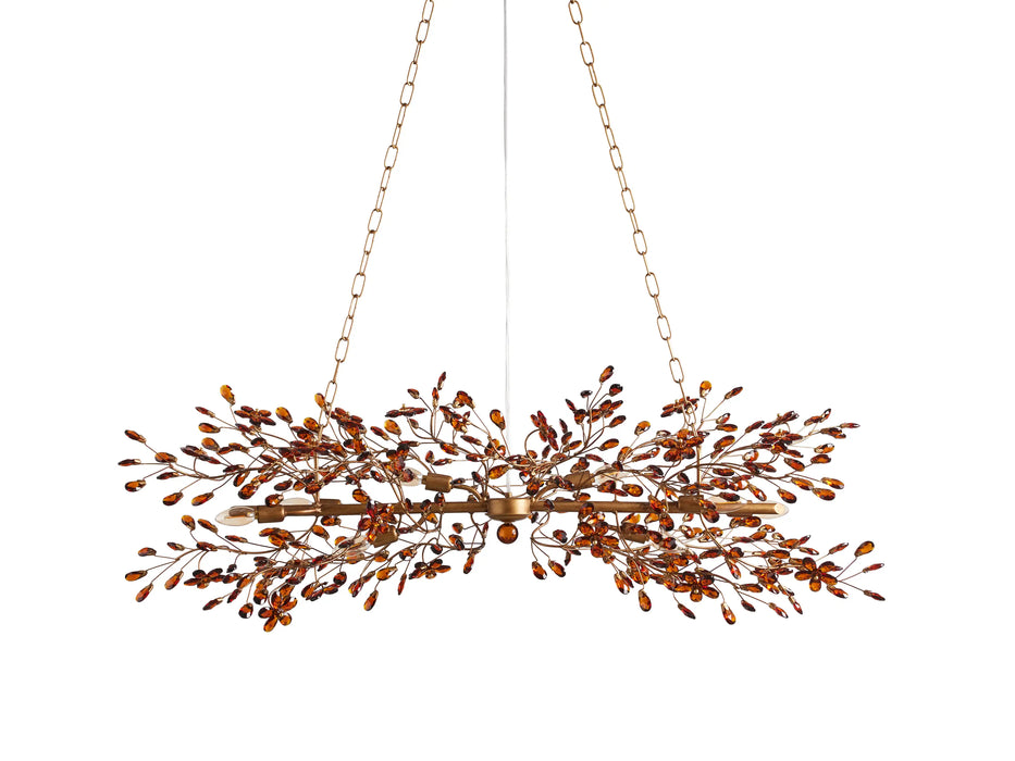 Fiore Linear Chandelier 43''51''68''-DWHOME